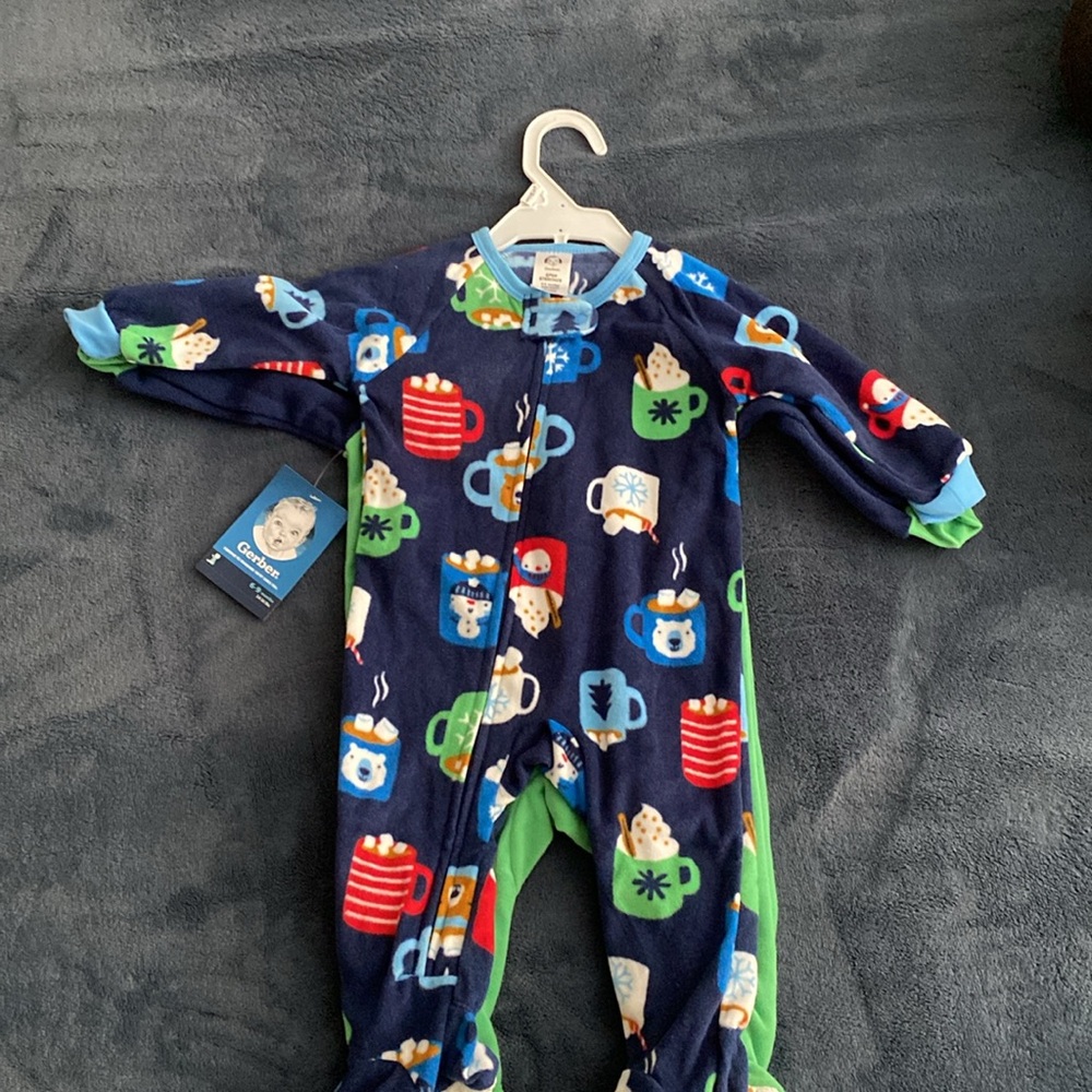 Hot cocoa warm weather onesie-set of 2